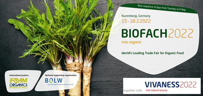 Biofach + Vivaness 2022