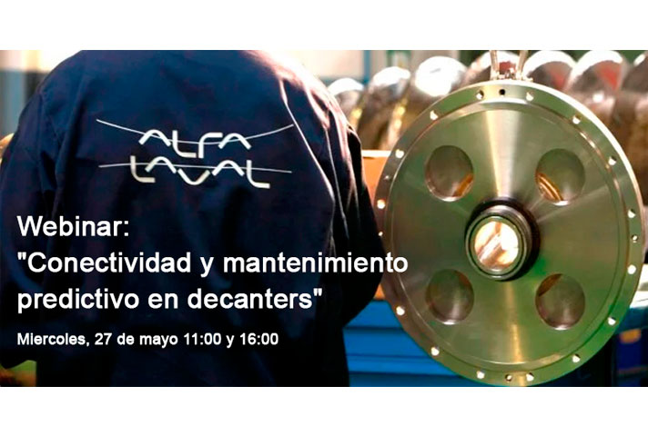 Webinar: "Conectividad y mantenimiento predictivo en decanters"