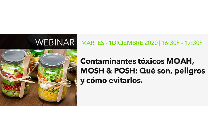 Contaminantes tóxicos MOAH, MOSH & POSH