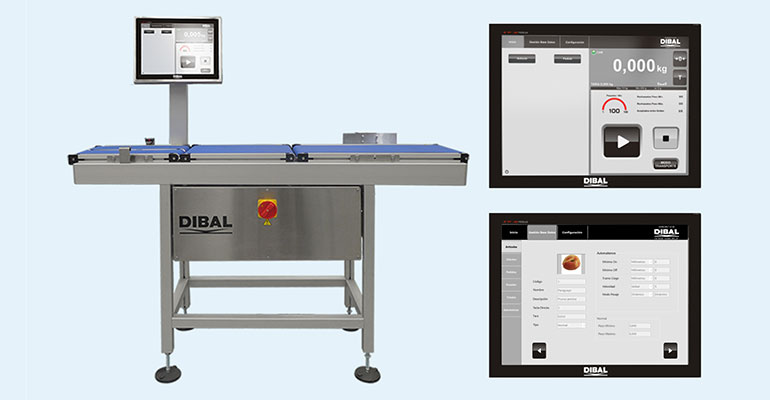 Dibal CW 800: Nuevo equipo de control de peso automático para líneas de producción