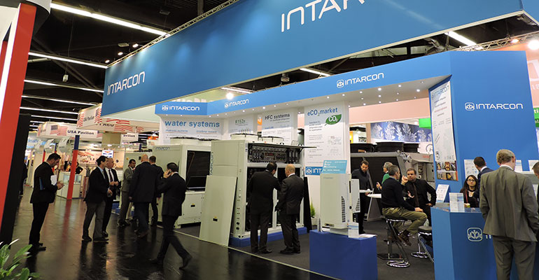 Stand de Intarcon en Chillventa.