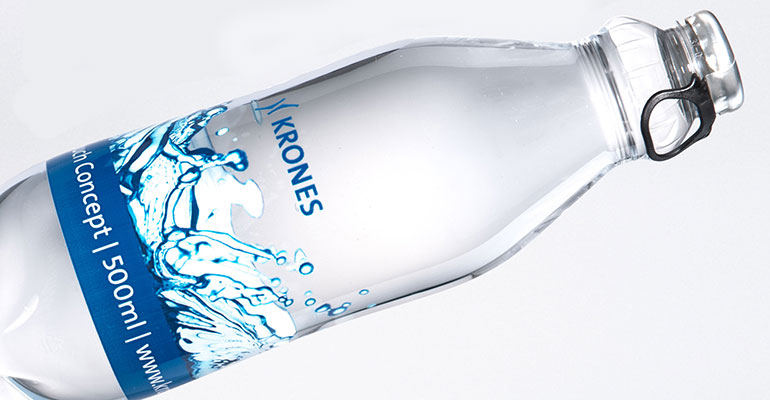 Botella PET ultraligera de Krones