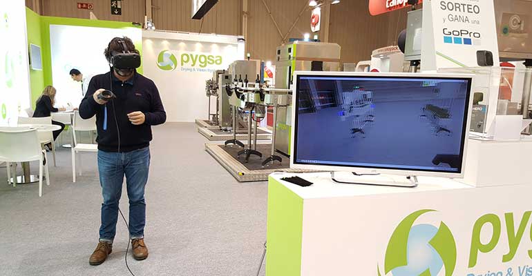 Stand de Pygsa en Enomaq 2017