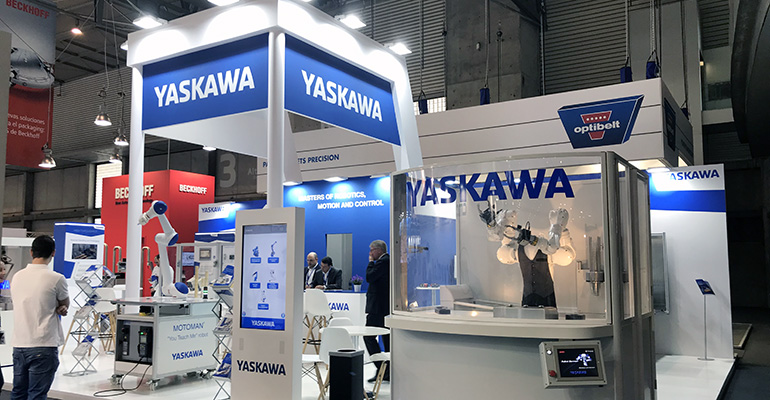 Stand de Yaskawa en Hispack 2018