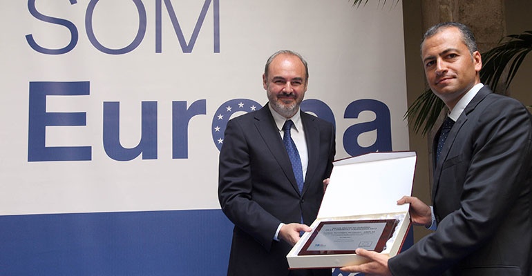 Aimplas recibe un premio por su malla biodegradable para cítricos y moluscos