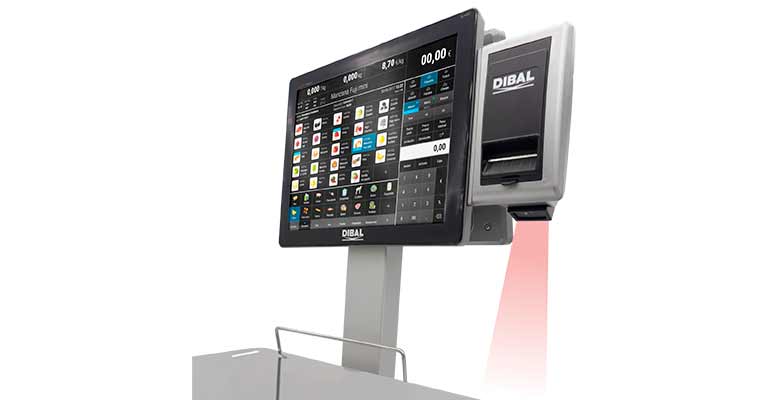 Nueva opción de escáner integrado en balanzas Dibal