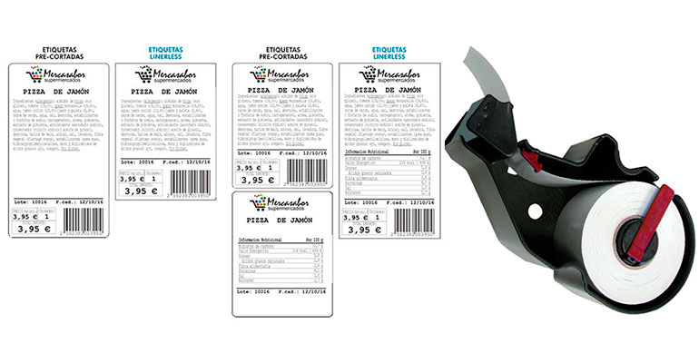 Dibal y Etiquetas linerless