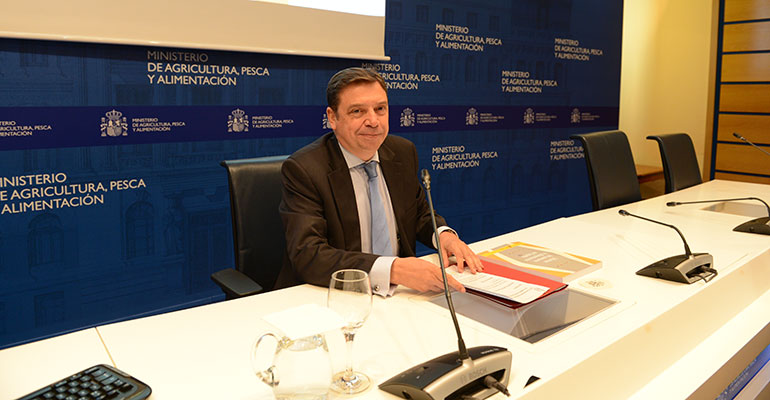 Luis Planas, ministro de Agricultura, Pesca y Alimentación