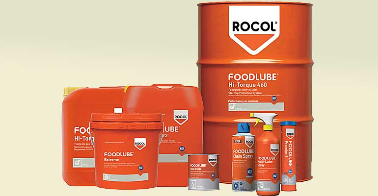 Rocol rediseña los envases de sus lubricantes Foodlube para ofrecer mayor seguridad