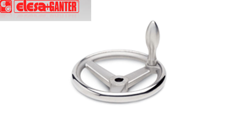 Nuevos volantes en acero inoxidable de Elesa+Ganter