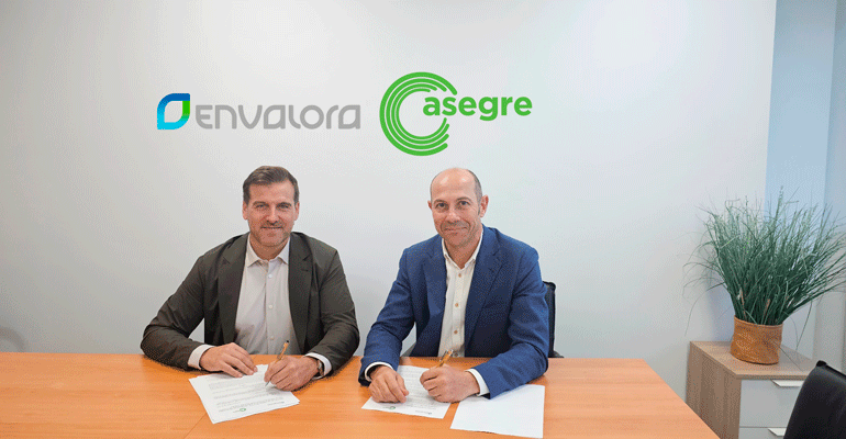 ENVALORA y ASEGRE firman un acuerdo para impulsar la gestión sostenible de los residuos de envases industriales