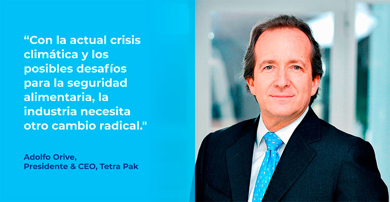 Adolfo Orive, presidente y CEO de Tetra Pak