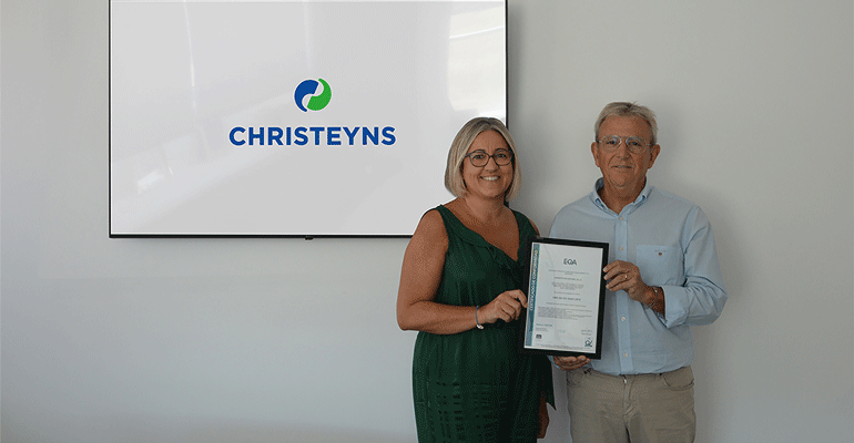 Christeyns España obtiene la certificación internacional ISO 50001 por eficiencia energética