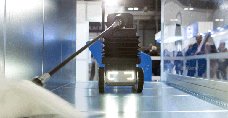 Drones, inteligencia artificial y robots para la limpieza del futuro: así será la zona ‘Robot Line’ de Hygienalia 2025