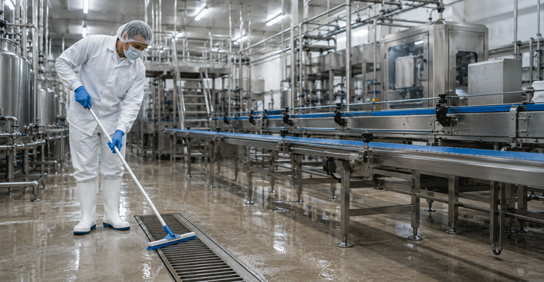 Control de Listeria monocytogenes en la industria alimentaria: limpieza, desinfección y eliminación de biofilms