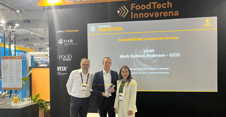 Lyras presenta en Alimentaria FoodTech su tecnología UV que ha reinventado la pasteurización en el sector lácteo y de zumos