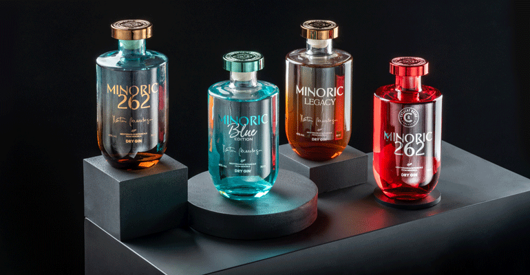 Small* inicia su andadura hacia los World Packaging Awards tras ganar con Minoric Gin, de Martín Berasategui y los Casacas Rojas, los Premios Liderpack 2025