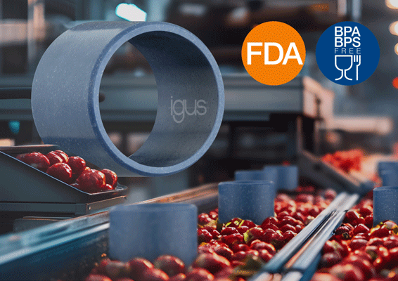 Ante la prohibición del bisfenol A en la UE, Igus desarrolla un nuevo material para máquinas de procesamiento de alimentos