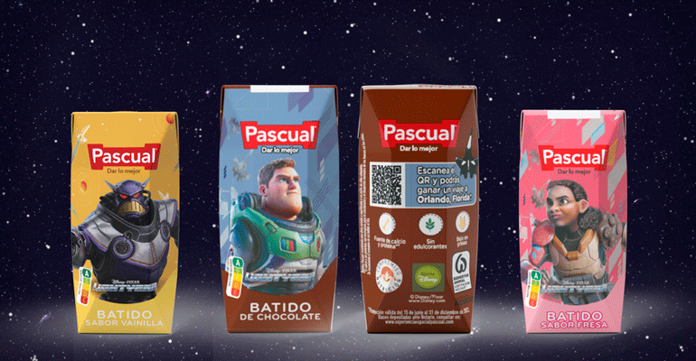 Disney y Tetra Pak colaboran en el diseño de envases interactivos