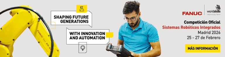 FANUC refuerza su compromiso con la formación en SpainSkills 2026