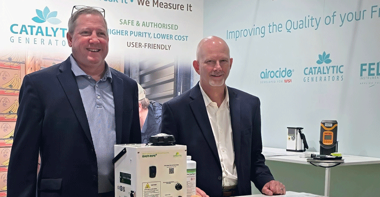 Tras su éxito en Fruit Attraction, Catalytic Generators llevará su experiencia en maduración a la IFPA de Atlanta