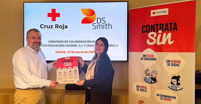 DS Smith y Cruz Roja