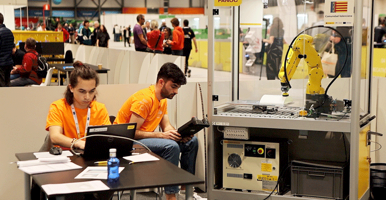 EuroSkills 2025: representación española en la competición europea de robótica industrial