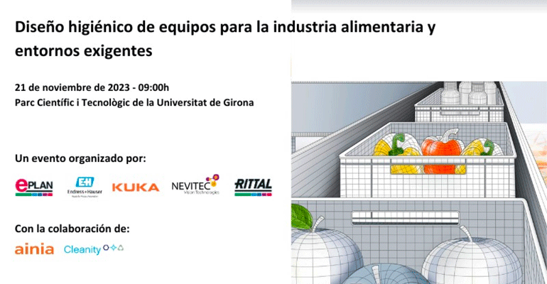 Jornada sobre el diseño higiénico de equipos para la industria alimentaria y entornos exigentes