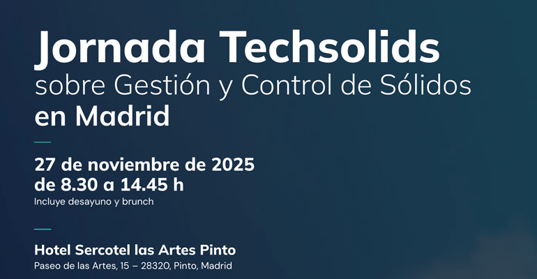 Techsolids reunirá en Madrid a los líderes de la industria de los sólidos