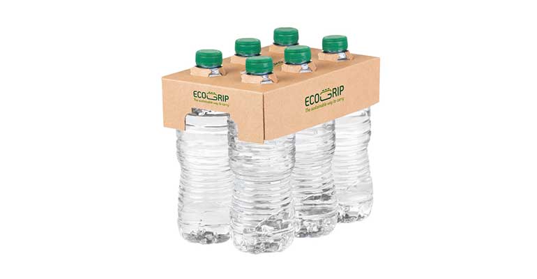 Hinojosa lanza Ecogrip, la alternativa sostenible en cartón para los packs de botellas