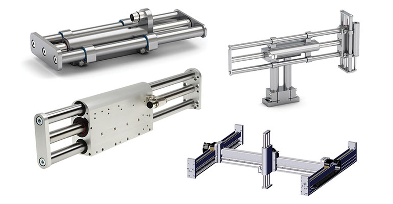 Los nuevos elementos de construcción inteligentes en acero inoxidable y compactos para movimientos lineales y de alta dinámica están disponibles en Larraioz Elektronika