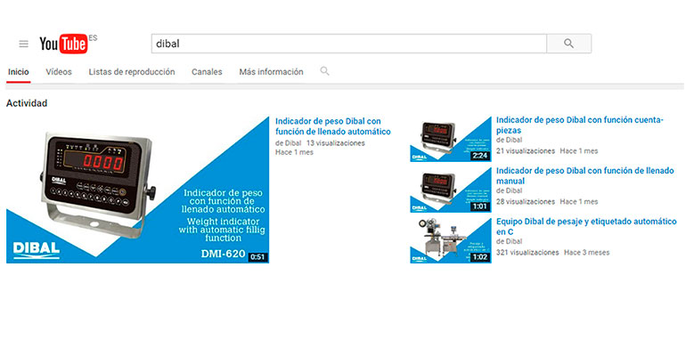 Canal de You Tube de Dibal